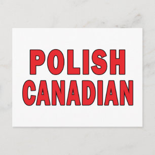 Polish Canadian Postcard