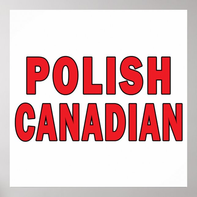 Polish Canadian Poster (Front)