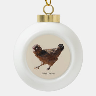 Polish Chicken ornament