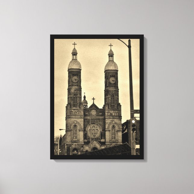 Polish Church  Canvas Print (Front)