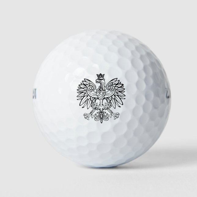 Polish Coat of arms Golf Balls (Front)