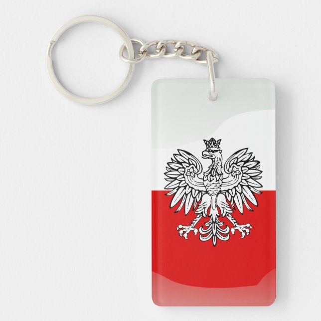 Polish Coat of arms Keychain (Front)