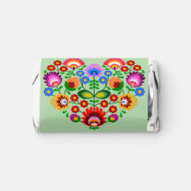 Polish design flowers.