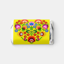 Polish design flowers.