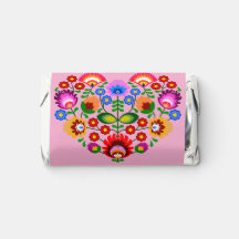 Polish design flowers.