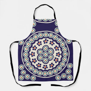 Polish design of traditional ceramics apron