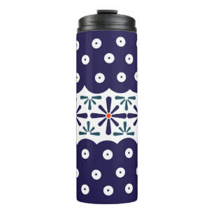 Polish design of traditional ceramics thermal tumbler