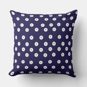 Polish design of traditional ceramics throw pillow