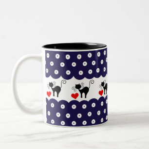 Polish design of traditional ceramics Two-Tone coffee mug