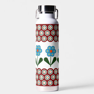 Polish design of traditional ceramics water bottle