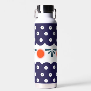 Polish design of traditional ceramics water bottle