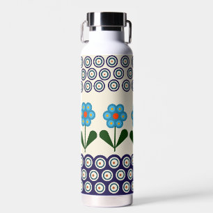 Polish design of traditional ceramics water bottle