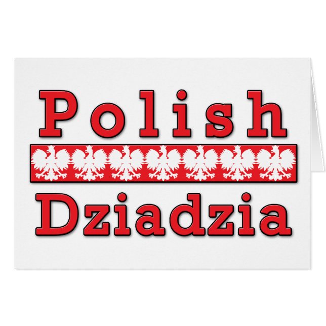 Polish Dziadzia Eagles (Front Horizontal)