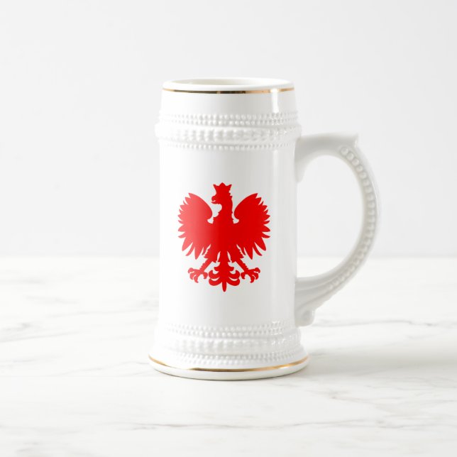 Polish Eagle Beer Stein (Right)