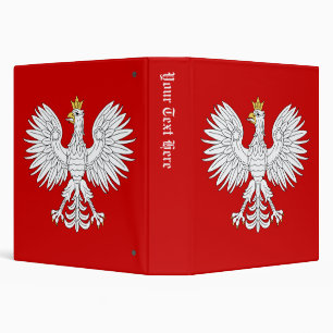 Polish Eagle Binder