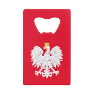 Polish Eagle Bottle Opener Credit Card Bottle Opener