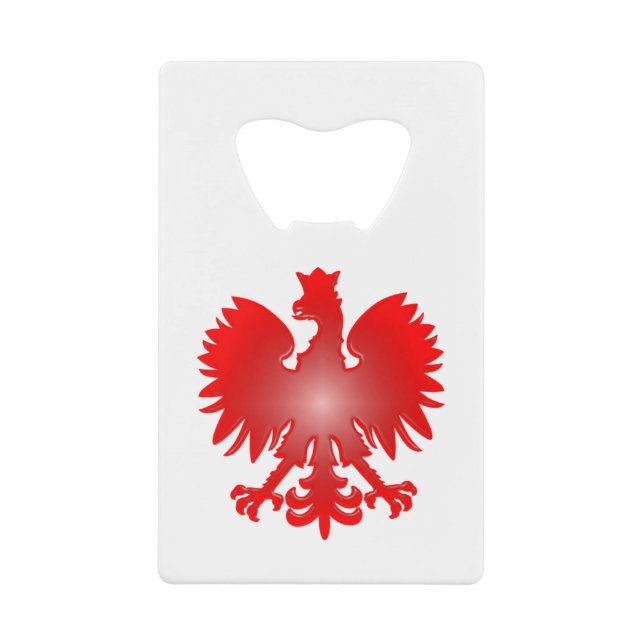 Polish Eagle Bottle Opener Wallet Bottle Opener (Front)