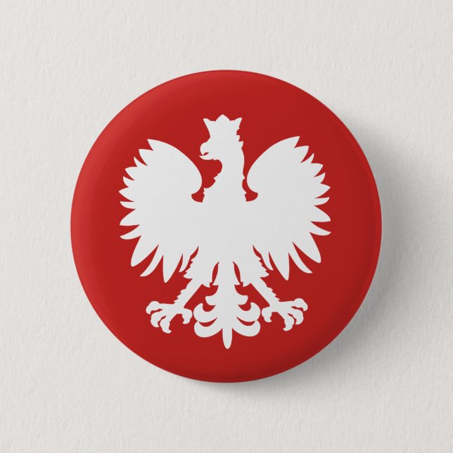Polish Eagle Button (Front)