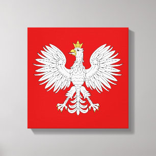 Polish Eagle Canvas Print