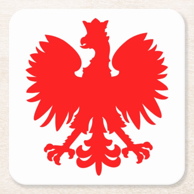 Polish Eagle Coaster (Front)