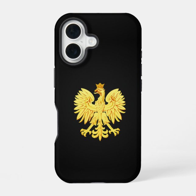 Polish eagle iPhone case (Back)