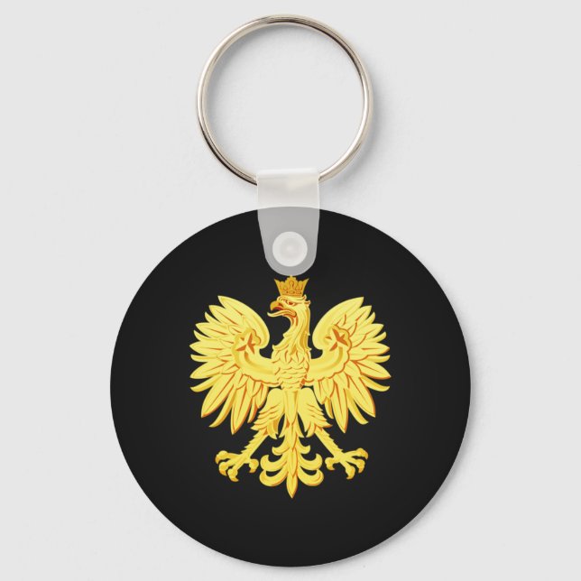 Polish eagle keychain (Front)