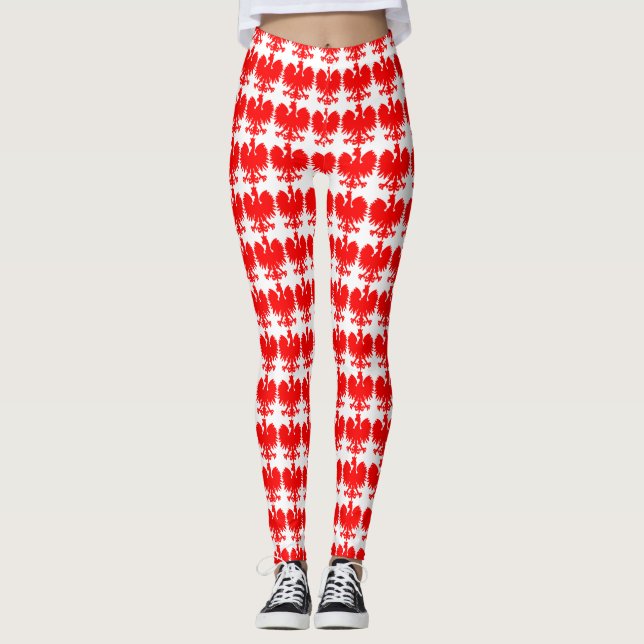 Polish Eagle Leggings (Front)