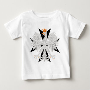 Polish Eagle Maltese Cross Baby T-Shirt