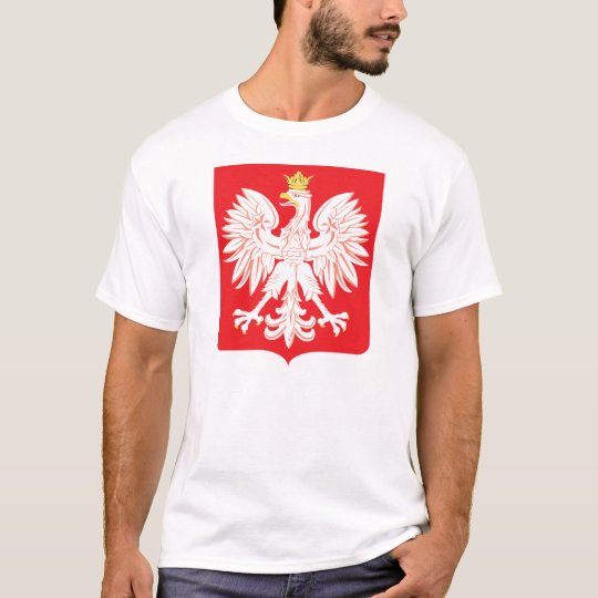 Polish Eagle Red Shield T-Shirt
