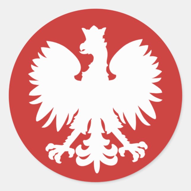 Polish Eagle Sticker (Front)