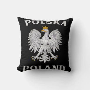 Polish Eagle T Poland Coat Of Arms Polska Throw Pillow