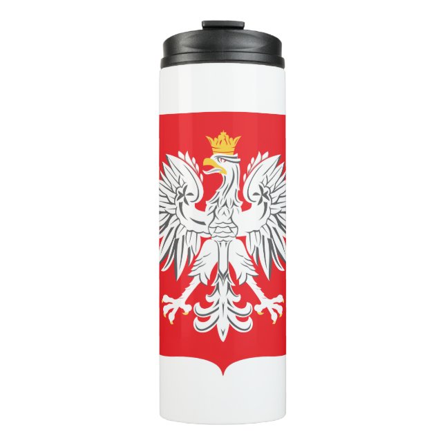 Polish-Eagle Thermal Tumbler (Front)