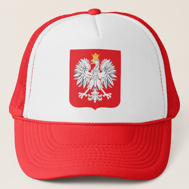 Polish-Eagle Trucker Hat (Front)