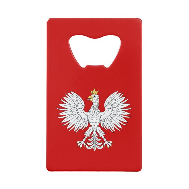 Polish Eagle Wallet Bottle Opener (Front)