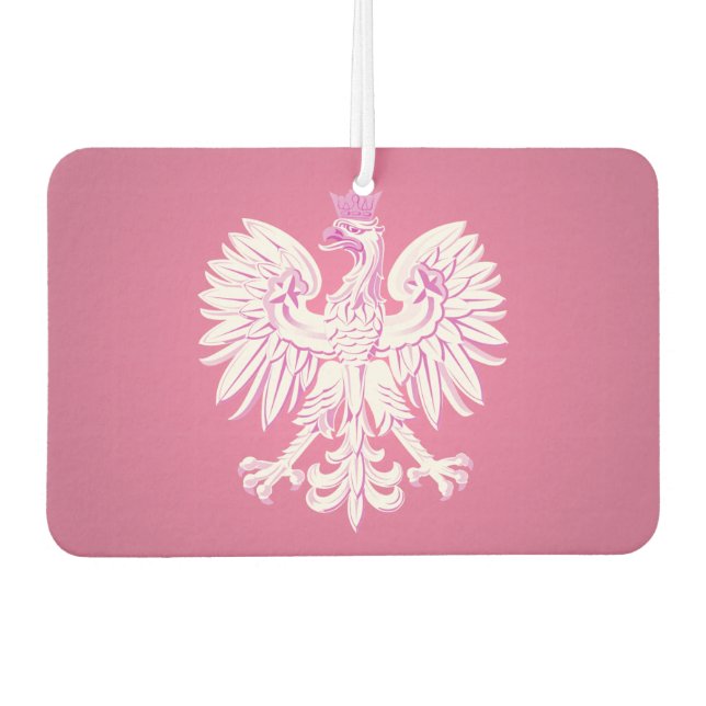 Polish eagle watch air freshener (Front)