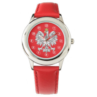 Polish Eagle With Gold Crown Kids Watch