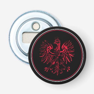 Polish Flag Bottle Opener, Poland Emblem / Party Opener