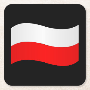 Polish Flag Coaster