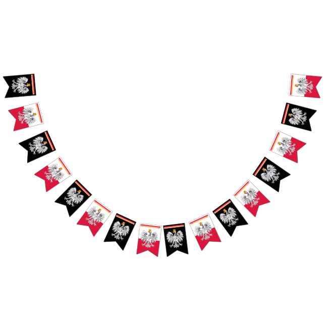 Polish Flag Party bunting, Poland Banners /Wedding (All)