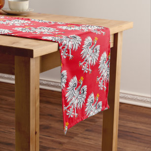 Polish Flag & Poland fashion home /sport fans Short Table Runner