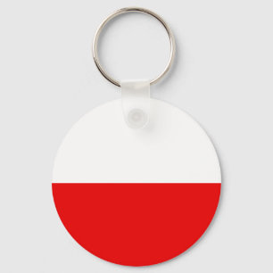 Polish Flag T-shirts and Gifts Keychain