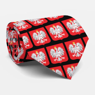 Polish Flag Tie
