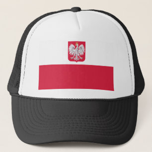 Polish Flag Trucker Hat