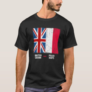 Polish Flag & Union Jack Flag & Polska Ideas For K T-Shirt
