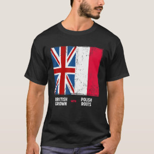 Polish Flag & Union Jack Flag & Polska Ideas For K T-Shirt
