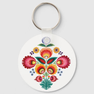 Polish Folk Keychain