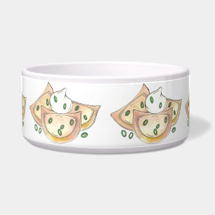 Polish Food Potato Dumplings Pierogies Sour Cream