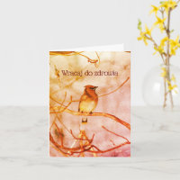 Polish Get Well Wildlife Nature Personalized