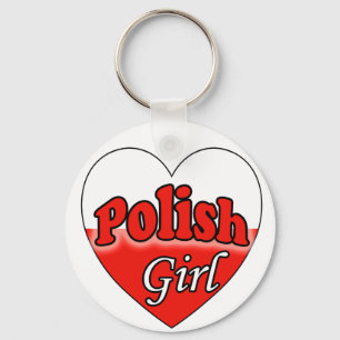 Polish Girl Keychain