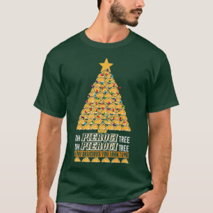 Polish Heritage Funny Oh Pierogi Tree Christmas Co T-Shirt